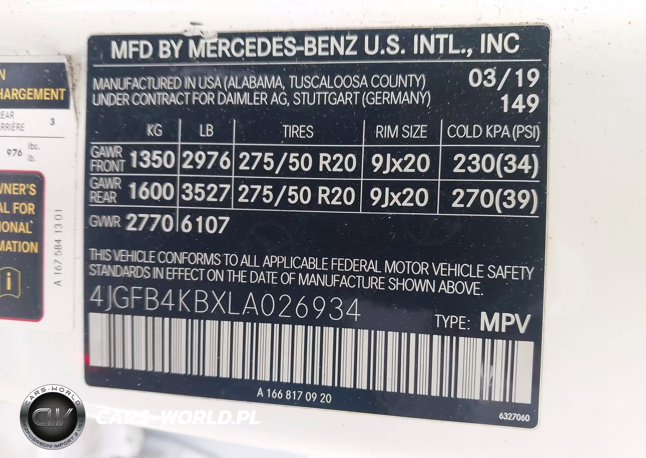 2020 Mercedes-Benz Gle 350 4Matic VIN:4JGFB4KBXLA026934 - 9