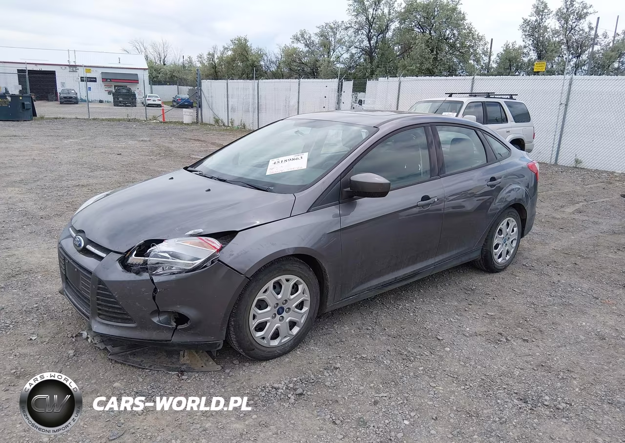 2012 Ford Focus Se VIN:1FAHP3F24CL155782 - 2