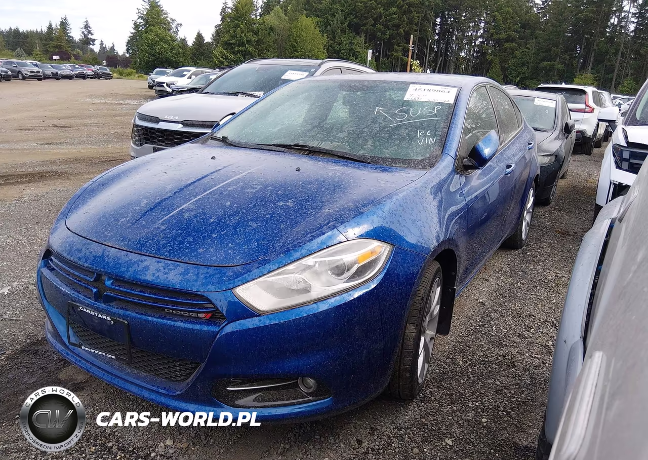2013 Dodge Dart Sxt VIN:1C3CDFBH9DD204273 - 2