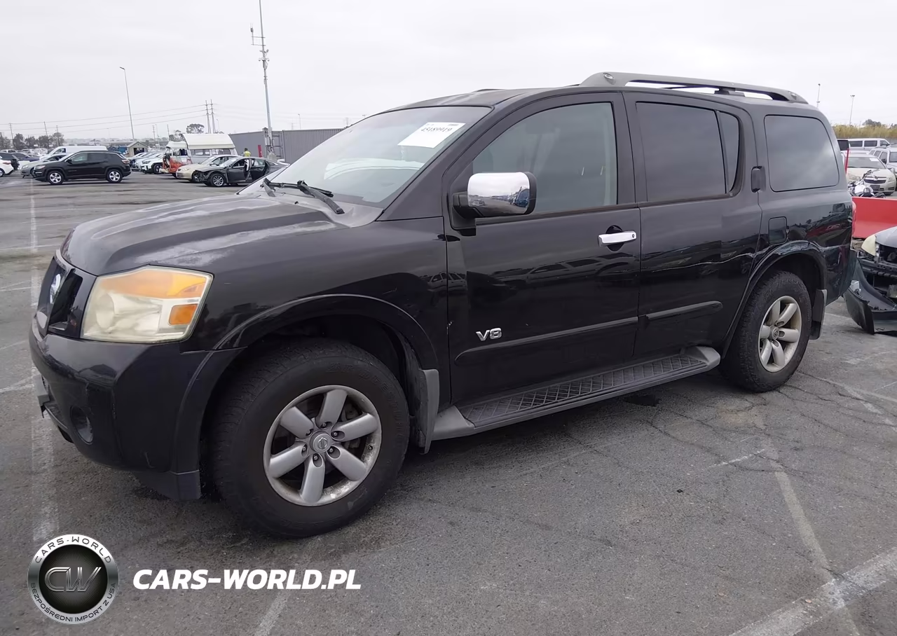 2008 Nissan Armada Se VIN:5N1AA08D78N621190 - 2
