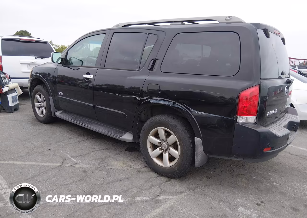 2008 Nissan Armada Se VIN:5N1AA08D78N621190 - 3