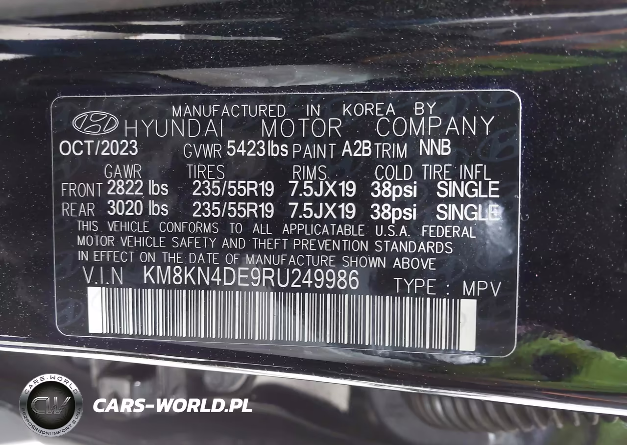 2024 Hyundai Ioniq 5 Sel VIN:KM8KN4DE9RU249986 - 9