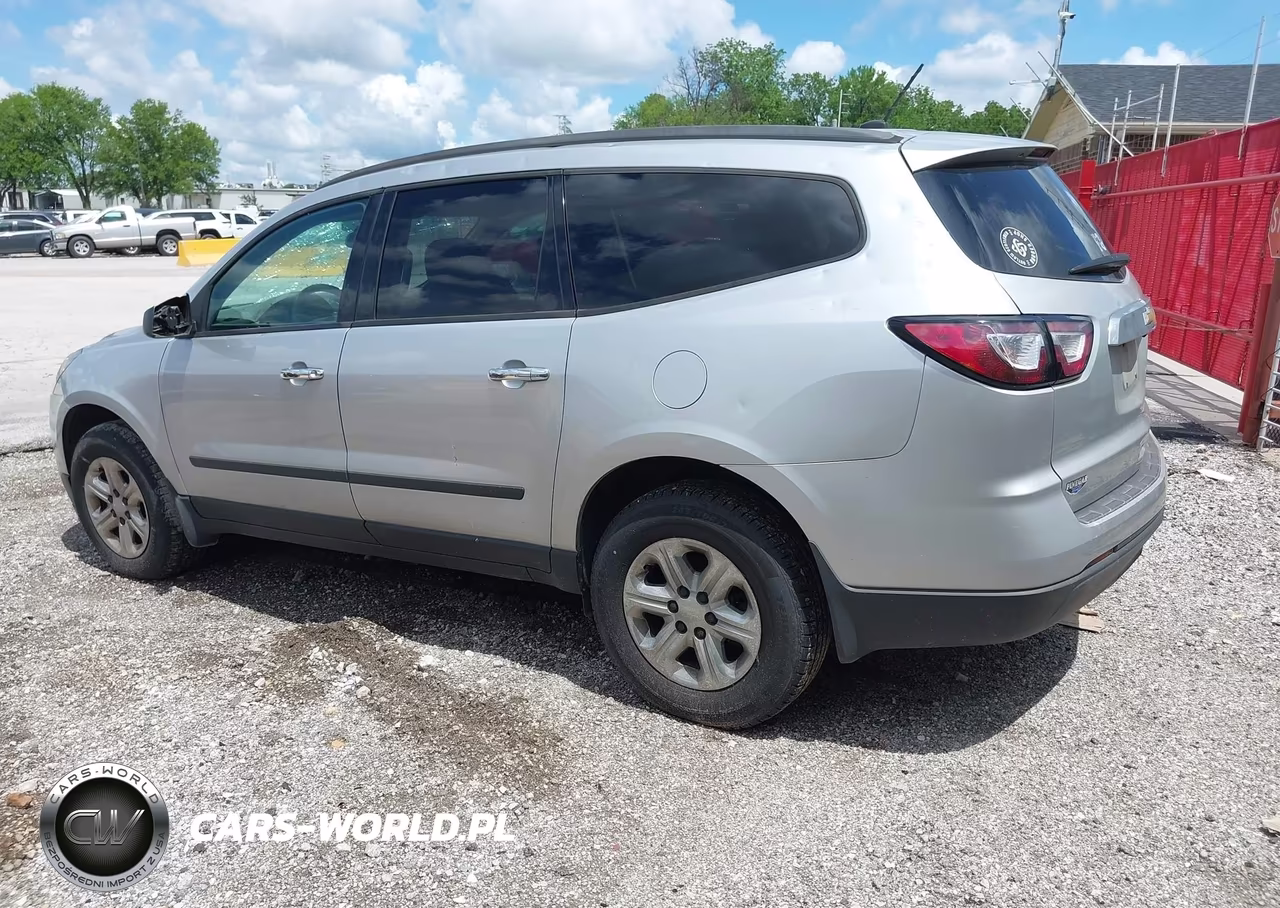 2013 Chevrolet Traverse Ls VIN:1GNKRFED7DJ150854 - 3