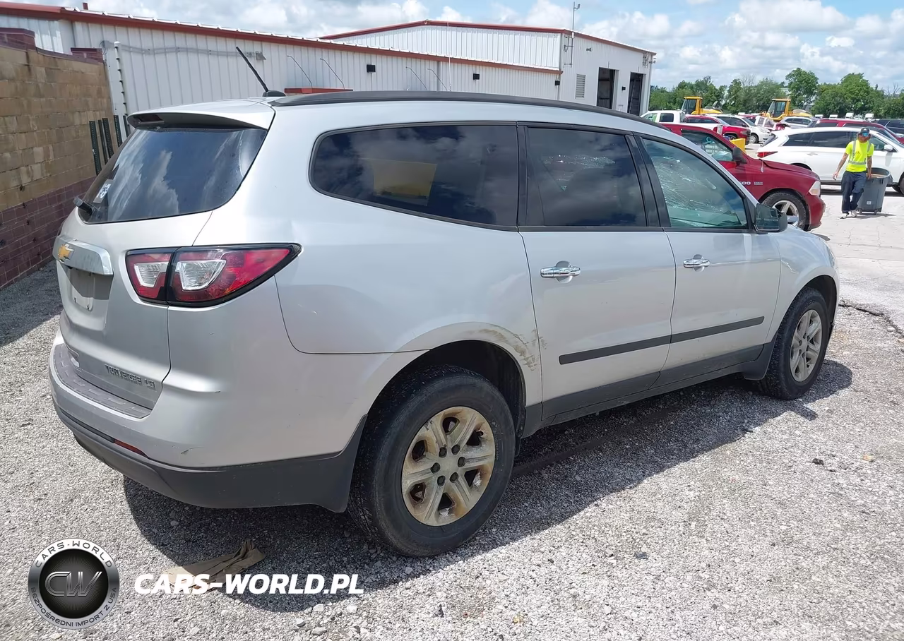 2013 Chevrolet Traverse Ls VIN:1GNKRFED7DJ150854 - 4