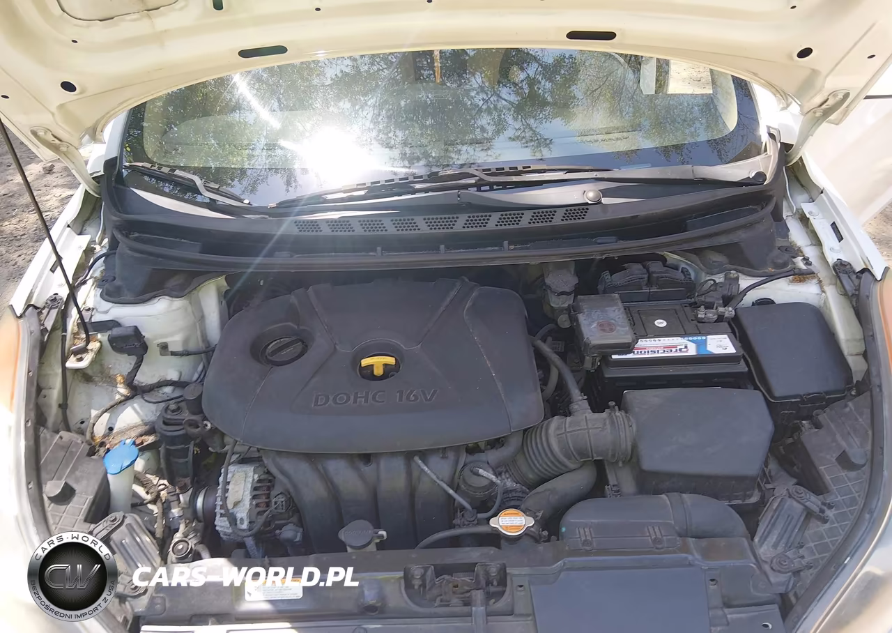 2012 Hyundai Elantra Gls VIN:5NPDH4AE0CH064039 - 10