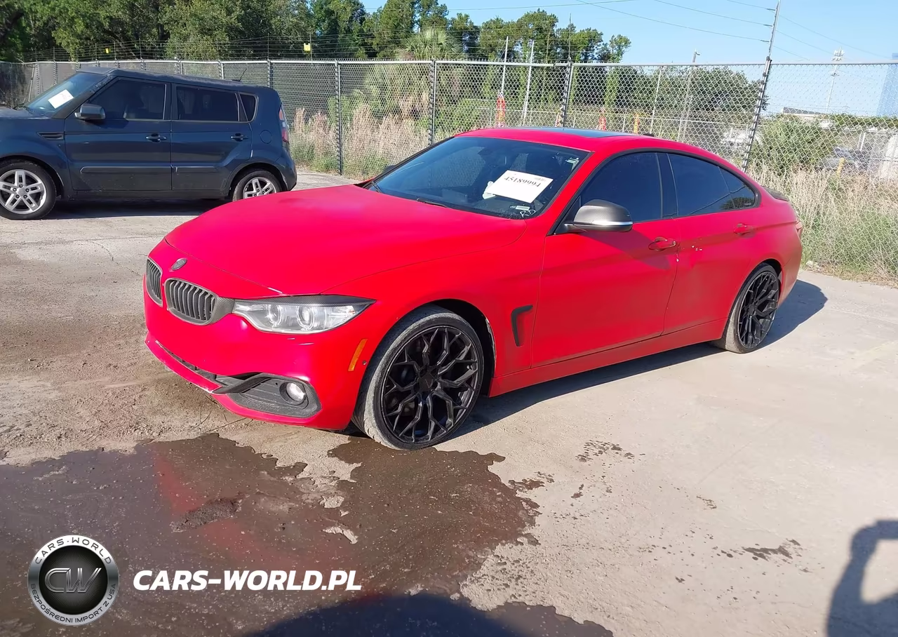 2016 BMW 435I Gran Coupe VIN:WBA4B1C55GG242421 - 2