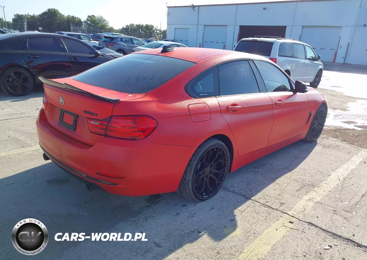 2016 BMW 435I Gran Coupe VIN:WBA4B1C55GG242421 - 4