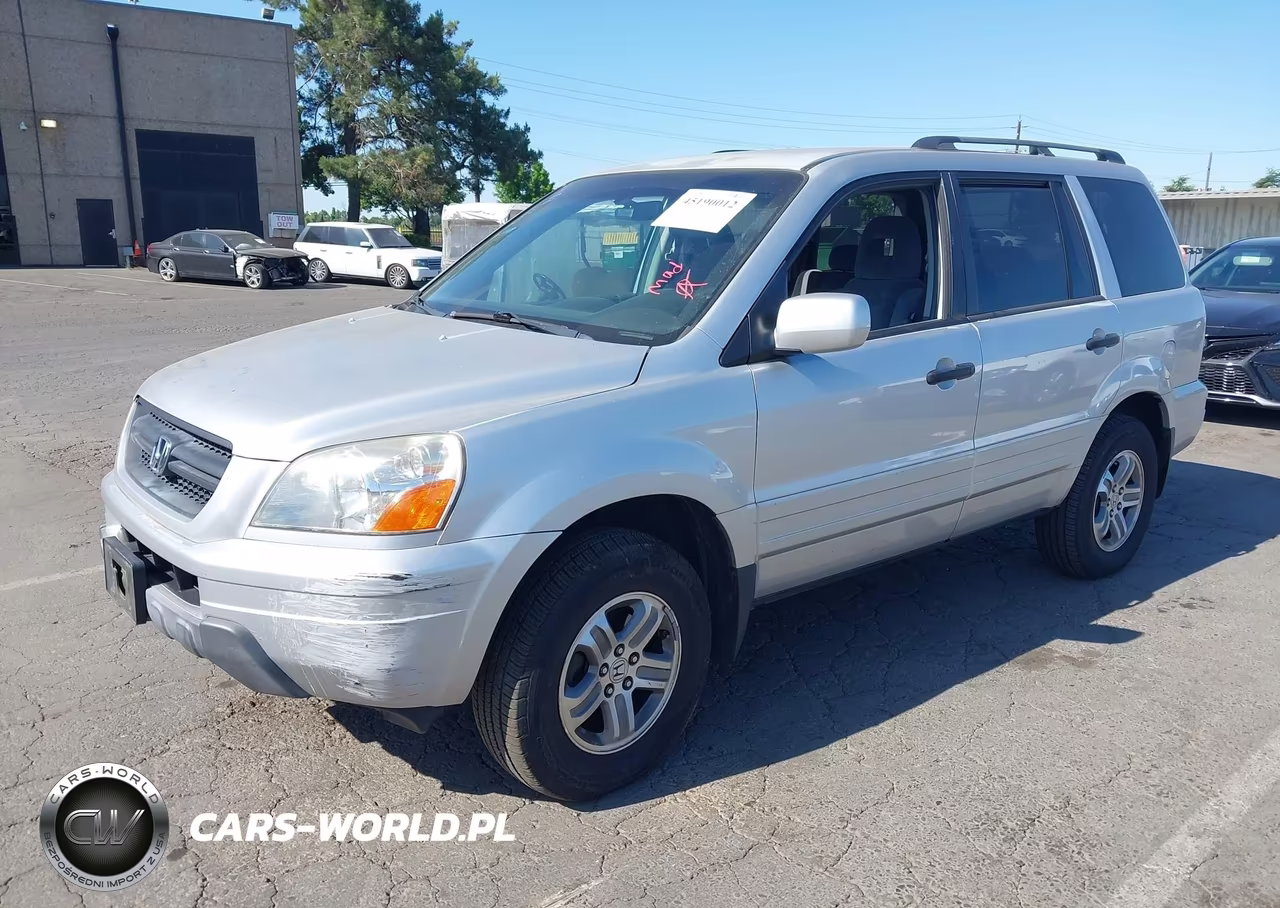 2005 Honda Pilot Ex VIN:2HKYF18495H522862 - 2