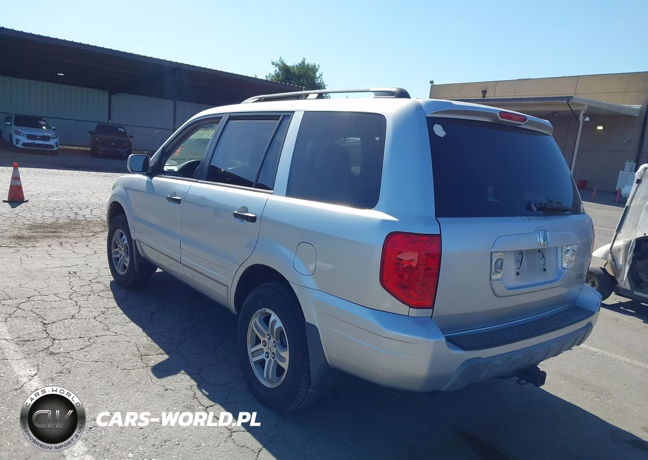 2005 Honda Pilot Ex VIN:2HKYF18495H522862 - 3
