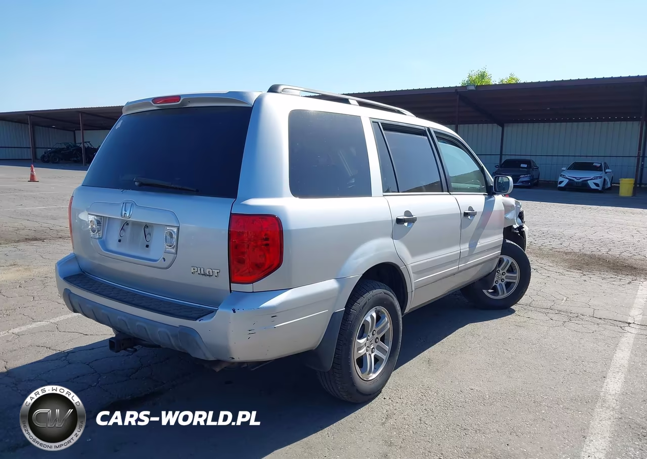 2005 Honda Pilot Ex VIN:2HKYF18495H522862 - 4