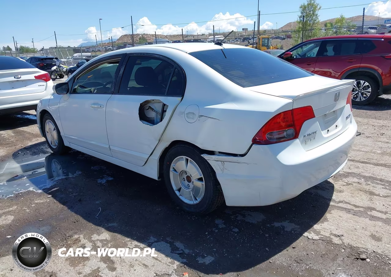2008 Honda Civic Hybrid VIN:JHMFA36208S030647 - 3