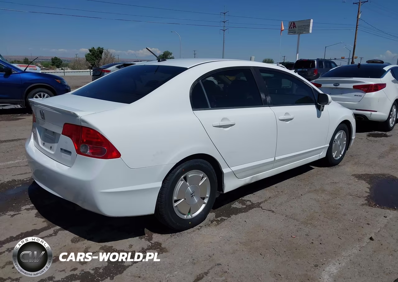 2008 Honda Civic Hybrid VIN:JHMFA36208S030647 - 4