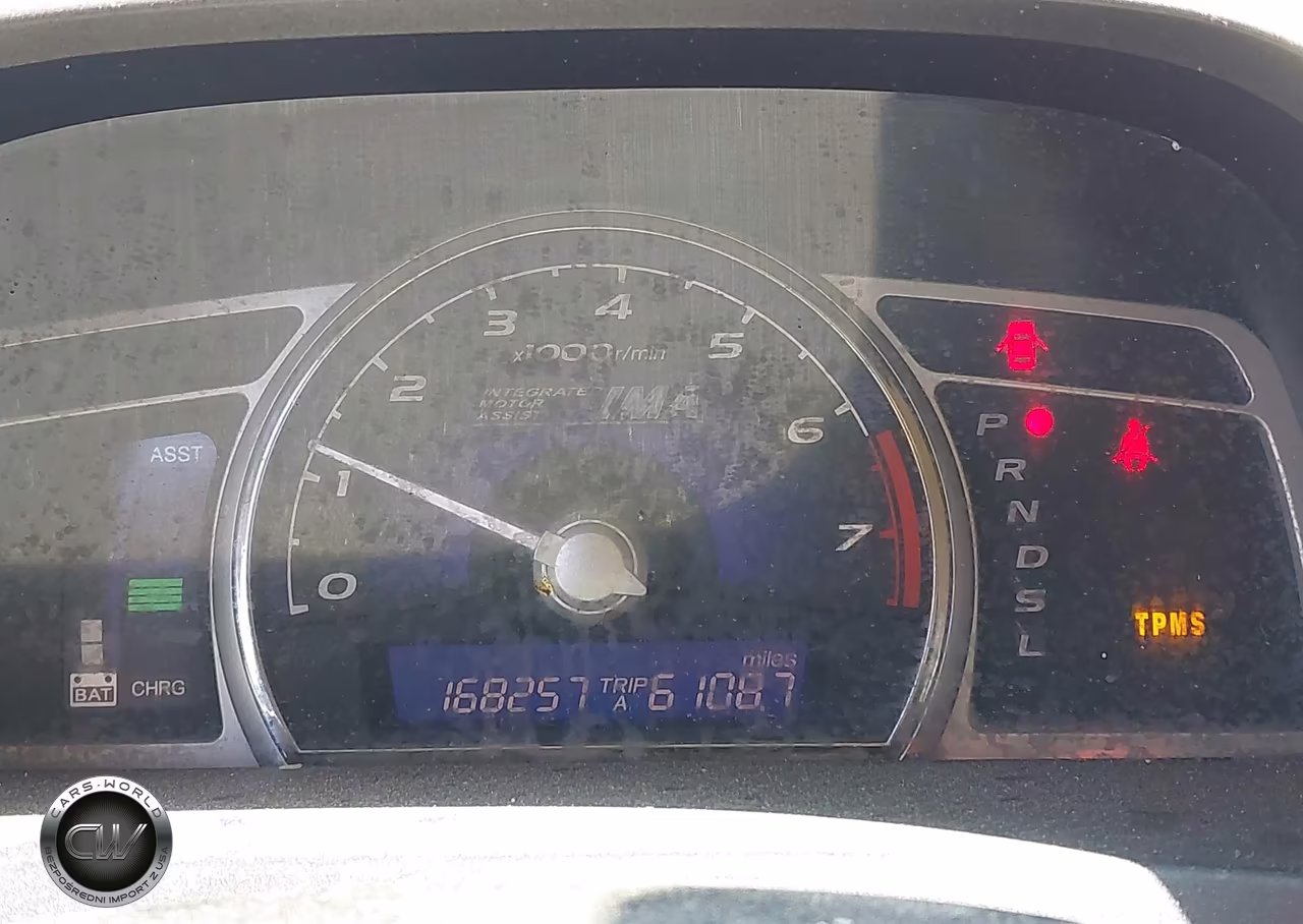 2008 Honda Civic Hybrid VIN:JHMFA36208S030647 - 7