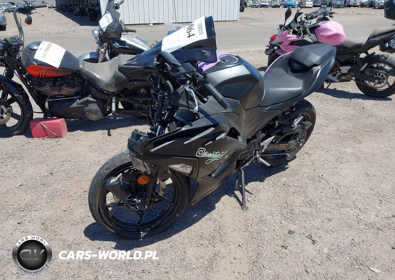 2024 Kawasaki Ex500 VIN:ML5EXGG14RDA29240 - 2