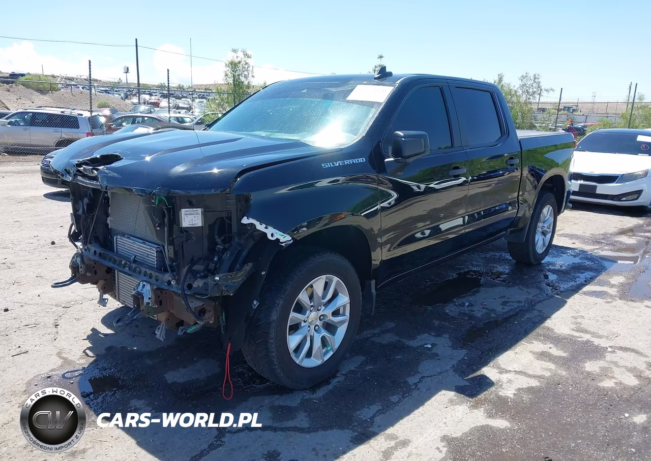 2023 Chevrolet Silverado 1500 2Wd Short Bed Custom VIN:3GCPABEK1PG176739 - 2
