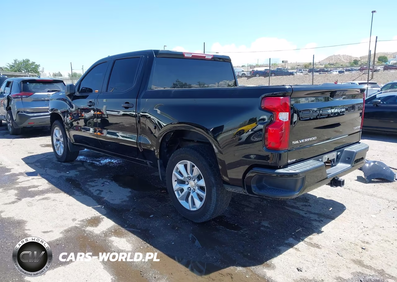 2023 Chevrolet Silverado 1500 2Wd Short Bed Custom VIN:3GCPABEK1PG176739 - 3