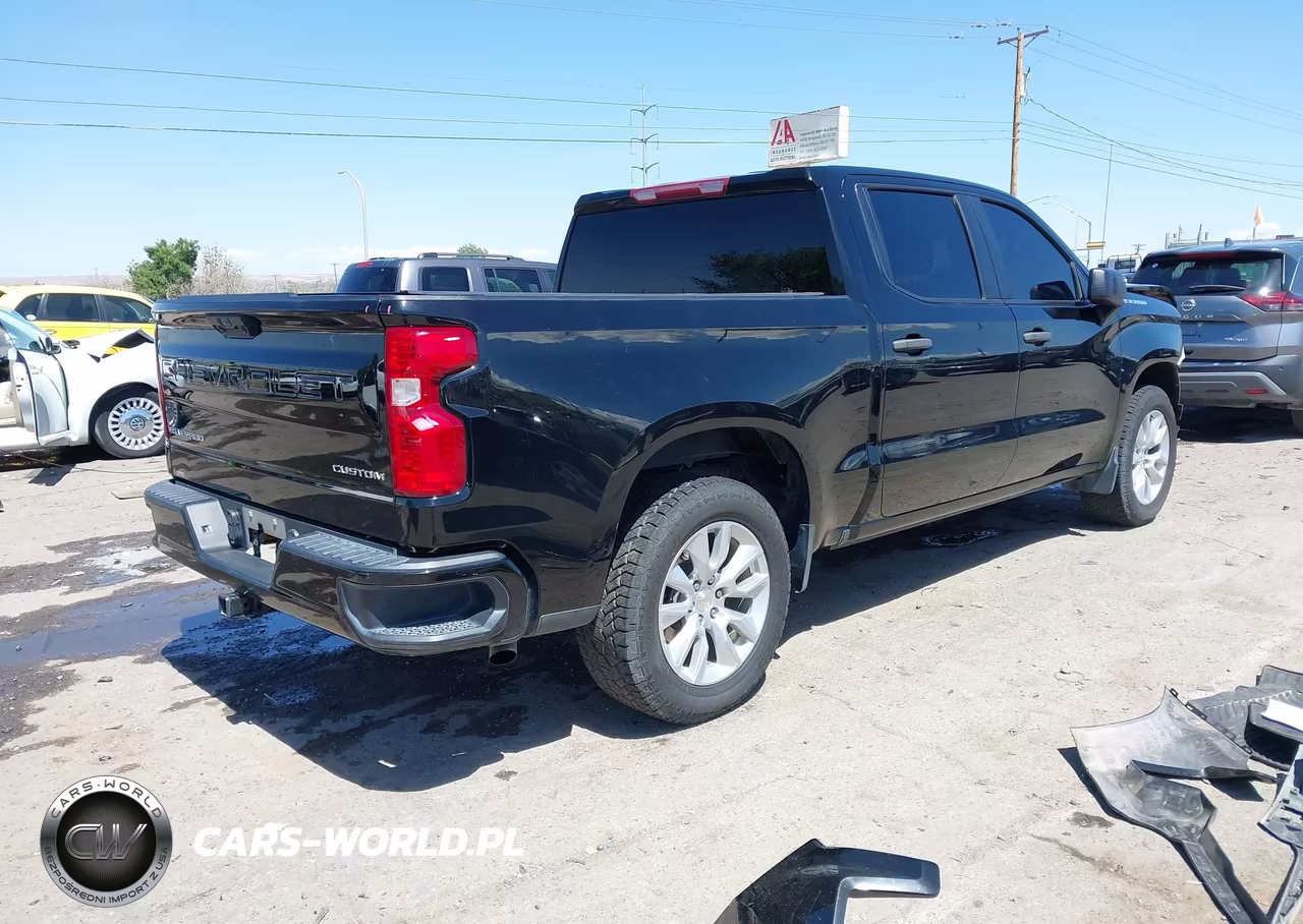 2023 Chevrolet Silverado 1500 2Wd Short Bed Custom VIN:3GCPABEK1PG176739 - 4