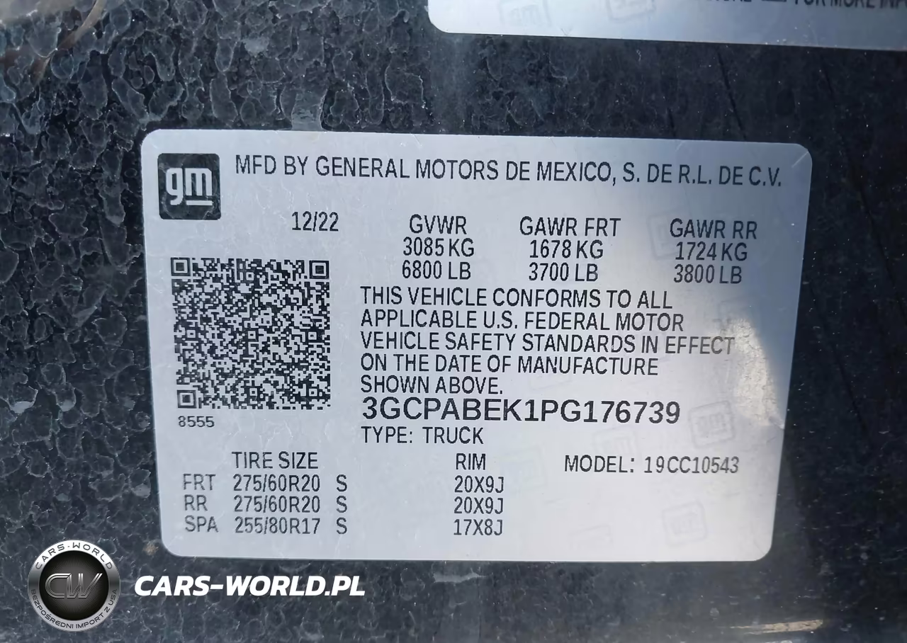 2023 Chevrolet Silverado 1500 2Wd Short Bed Custom VIN:3GCPABEK1PG176739 - 9