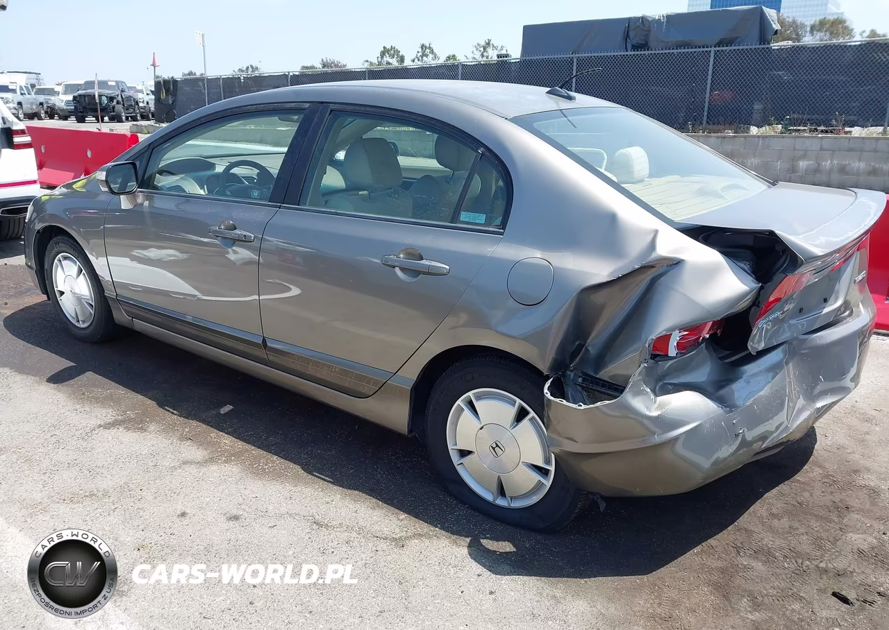 2007 Honda Civic Hybrid VIN:JHMFA36217S028677 - 3