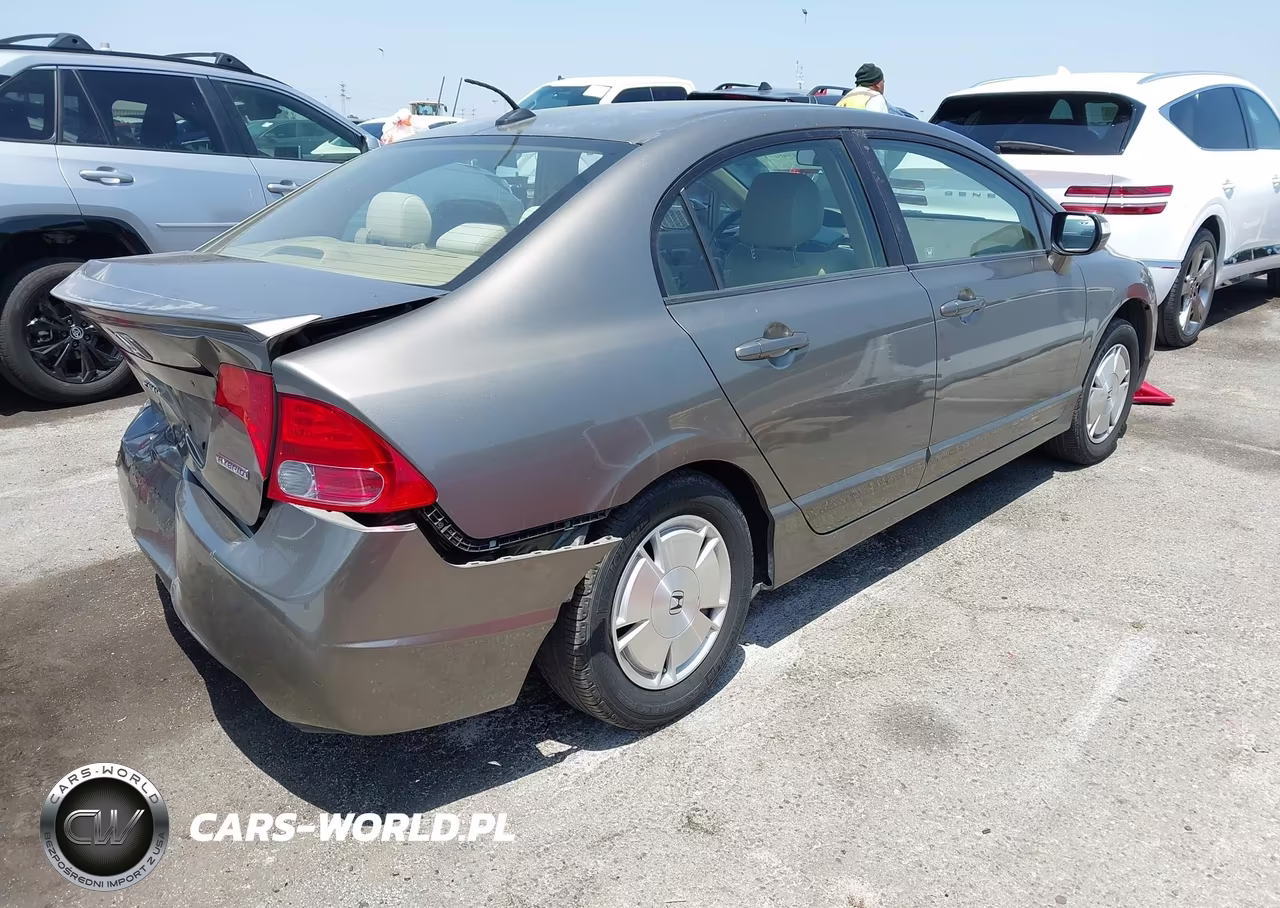 2007 Honda Civic Hybrid VIN:JHMFA36217S028677 - 4
