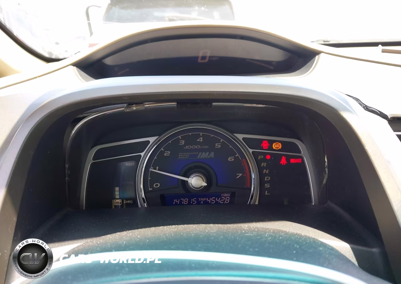 2007 Honda Civic Hybrid VIN:JHMFA36217S028677 - 7