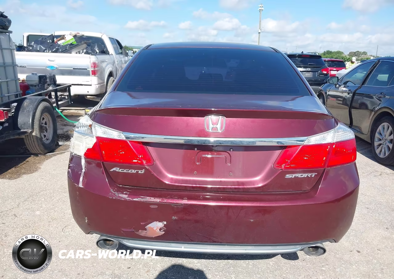 2014 Honda Accord Sport VIN:1HGCR2F56EA114606 - 16