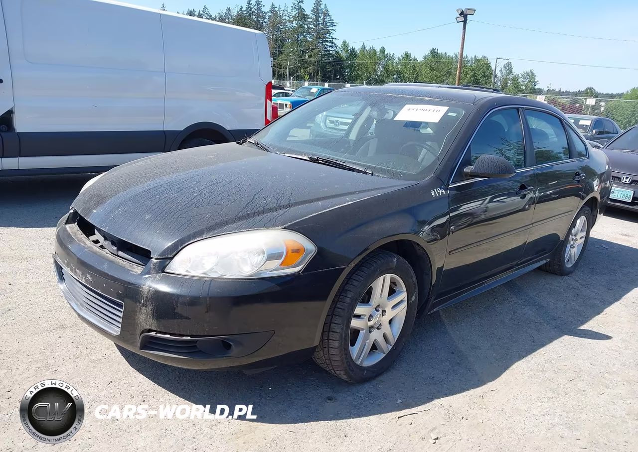 2013 Chevrolet Impala Lt VIN:2G1WG5E31D1186852 - 2