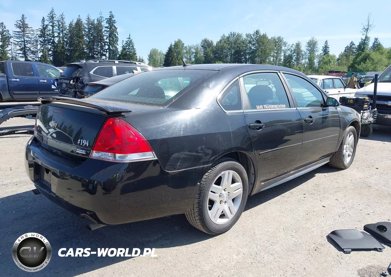 2013 Chevrolet Impala Lt VIN:2G1WG5E31D1186852 - 4