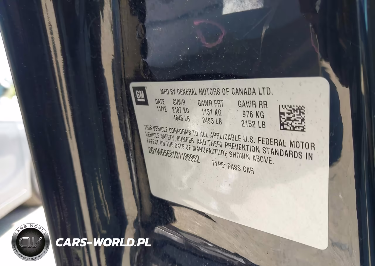 2013 Chevrolet Impala Lt VIN:2G1WG5E31D1186852 - 9