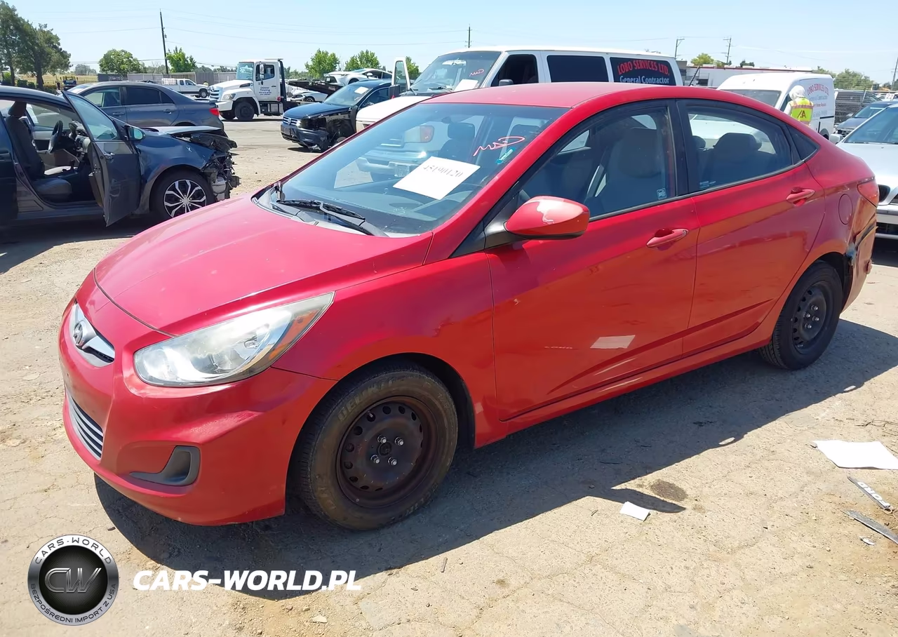 2014 Hyundai Accent Gls VIN:KMHCT4AE0EU660198 - 2