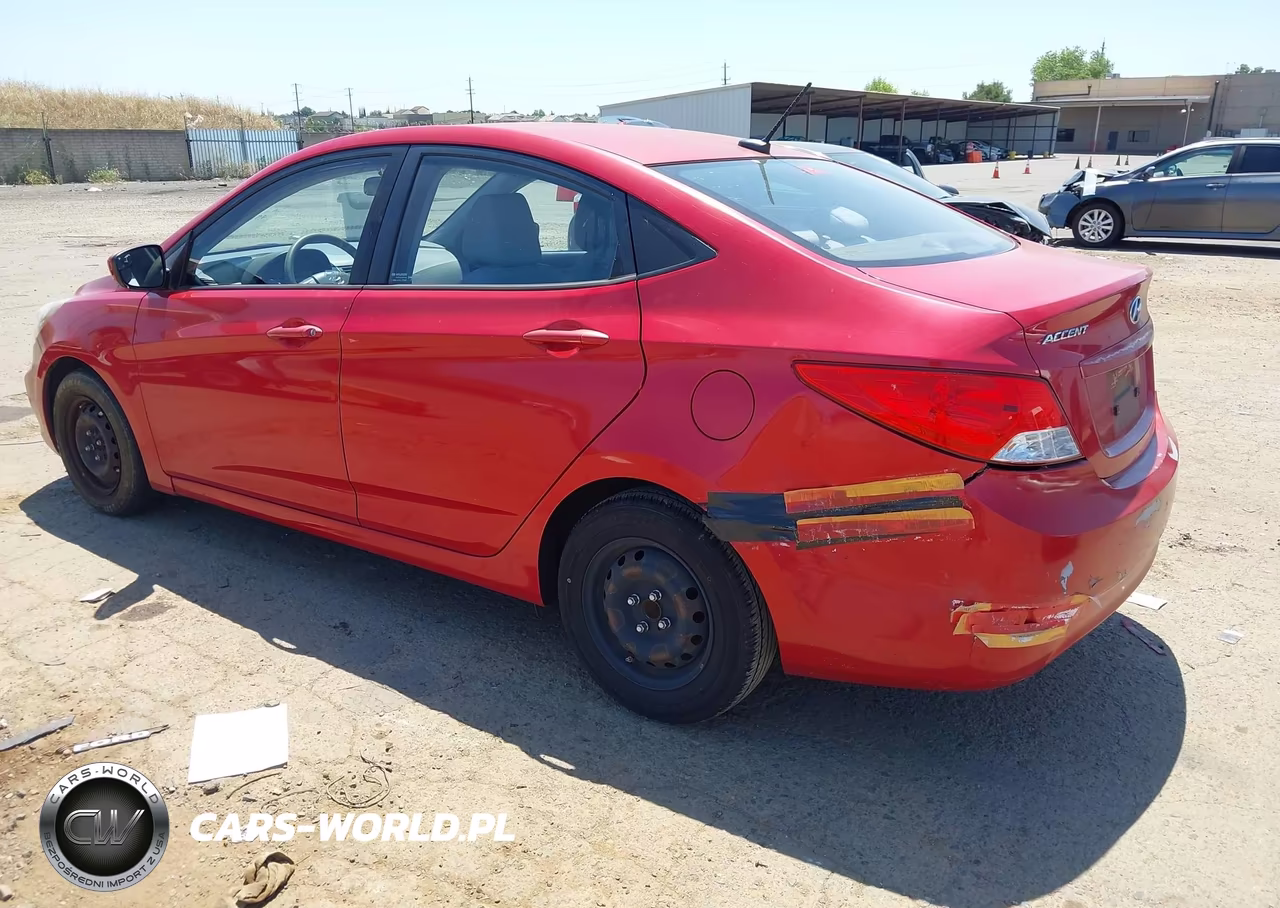 2014 Hyundai Accent Gls VIN:KMHCT4AE0EU660198 - 3
