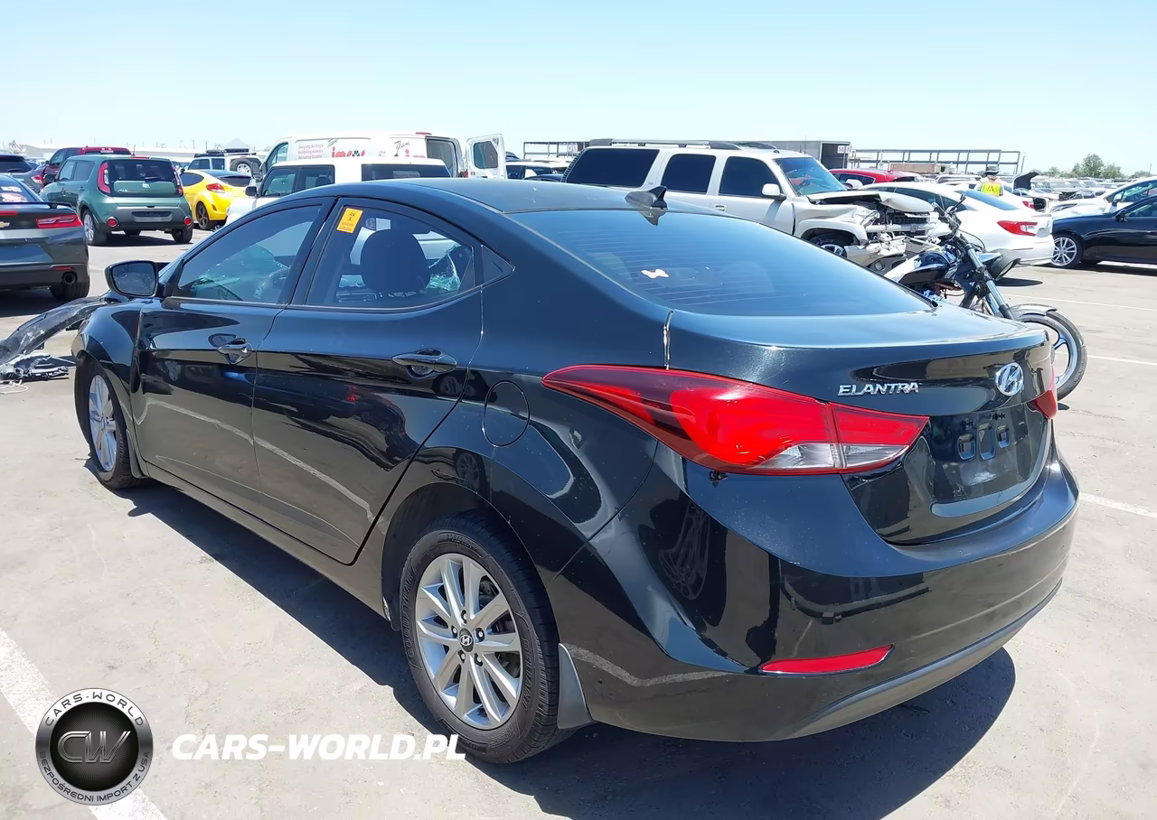 2016 Hyundai Elantra Se VIN:5NPDH4AE6GH691284 - 3