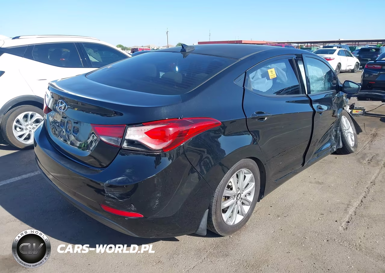 2016 Hyundai Elantra Se VIN:5NPDH4AE6GH691284 - 4
