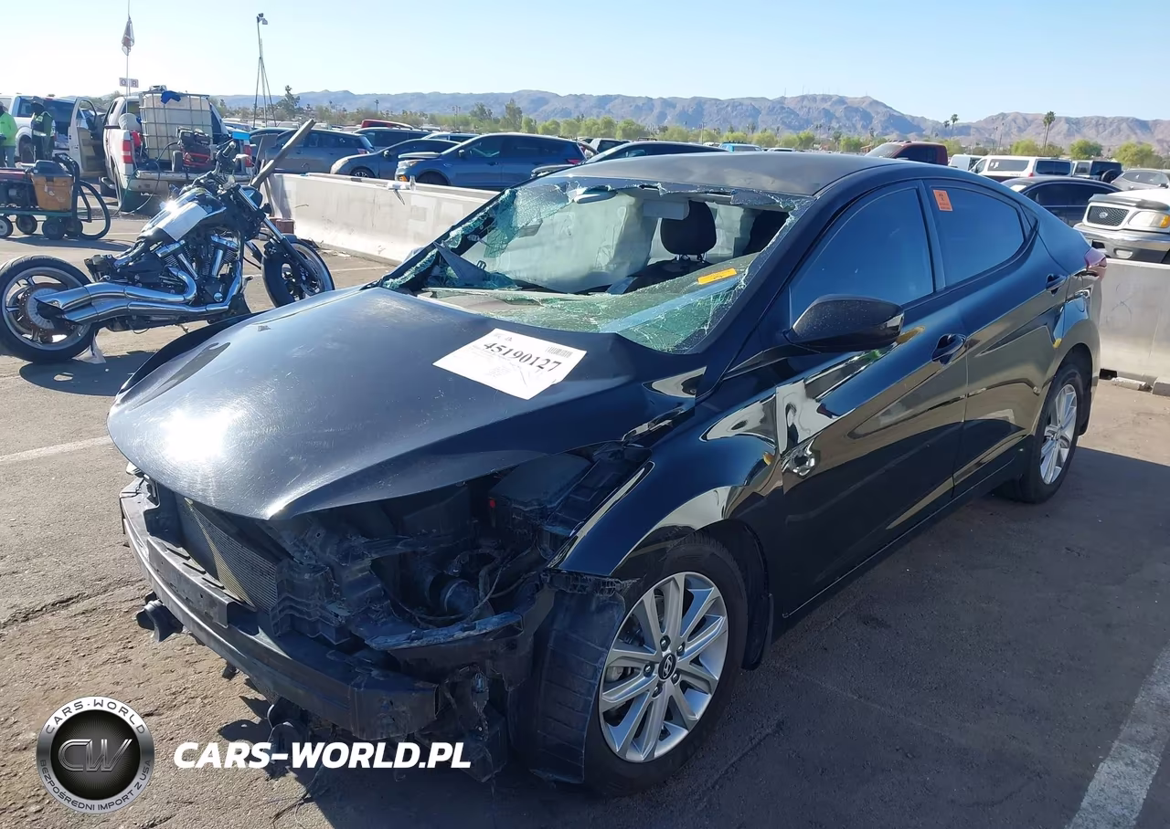 2016 Hyundai Elantra Se VIN:5NPDH4AE6GH691284 - 6