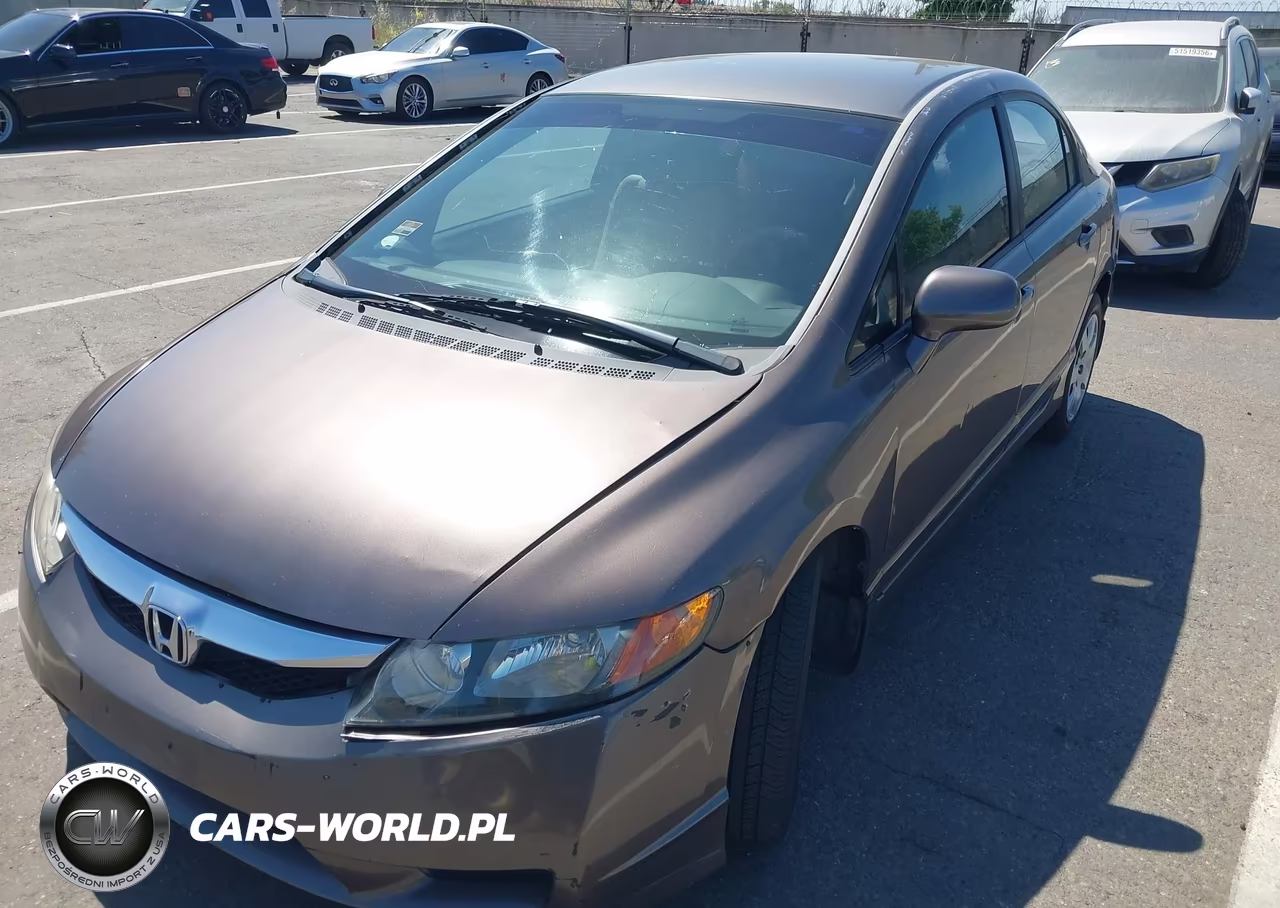 2009 Honda Civic Lx VIN:19XFA16559E021124 - 2