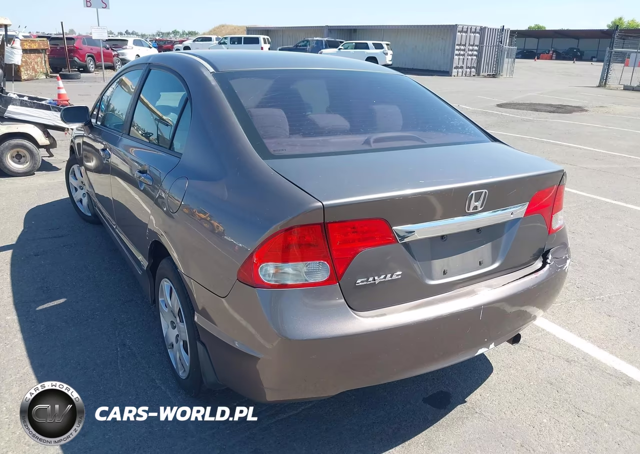 2009 Honda Civic Lx VIN:19XFA16559E021124 - 3