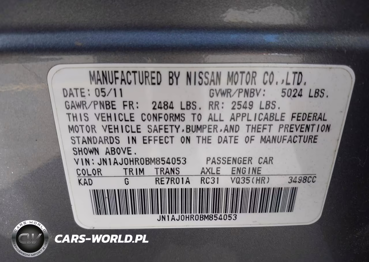 2011 Infiniti Ex35 Journey VIN:JN1AJ0HR0BM854053 - 9