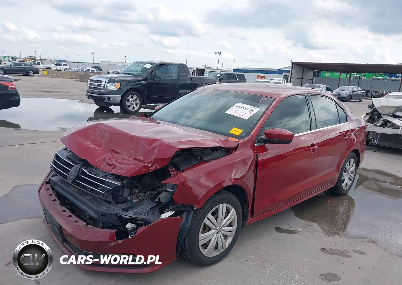 2017 Volkswagen Jetta 1.4T S VIN:3VW2B7AJ2HM396179 - 2