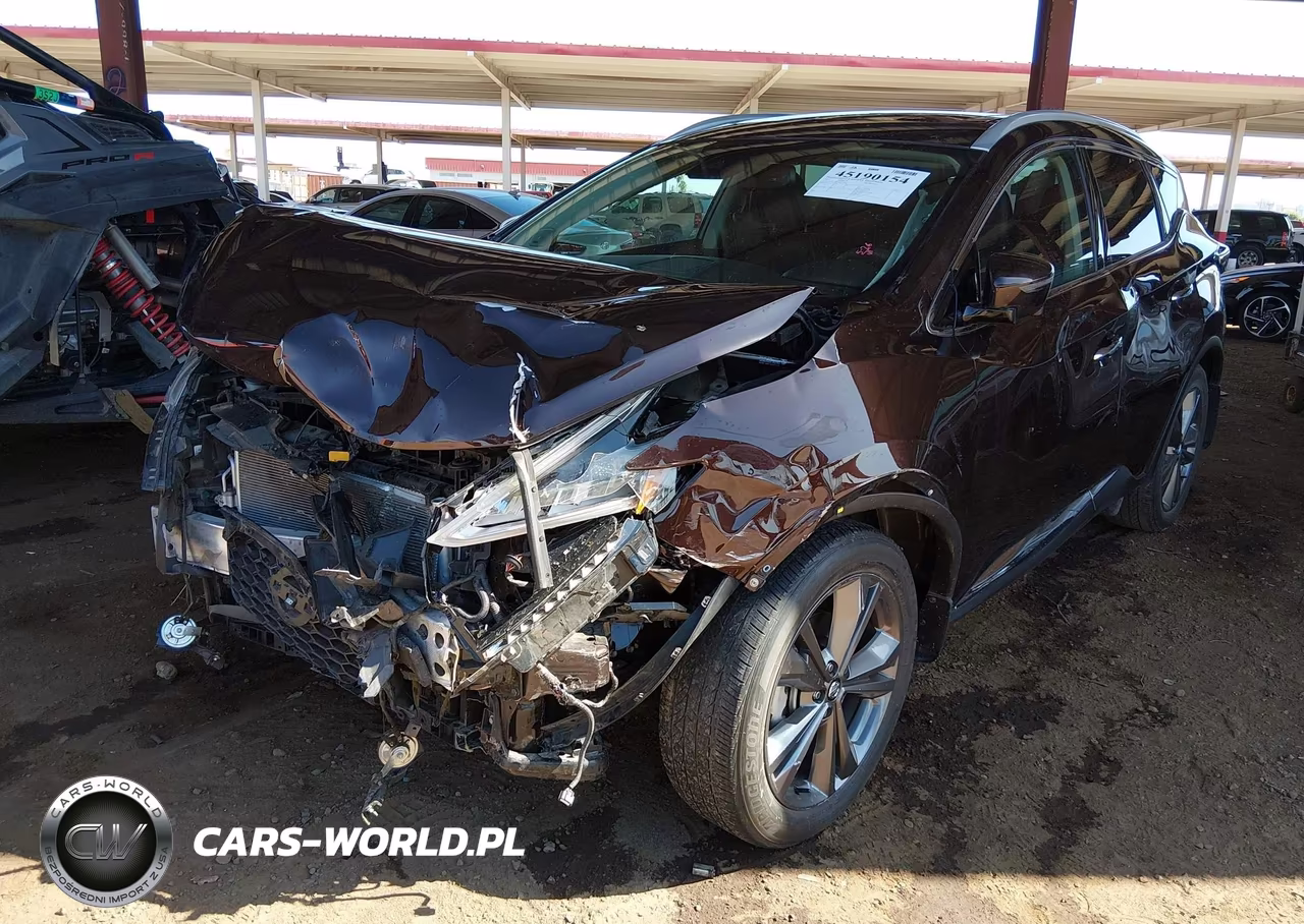 2021 Nissan Murano Platinum Intelligent Awd VIN:5N1AZ2DS1MC118687 - 2