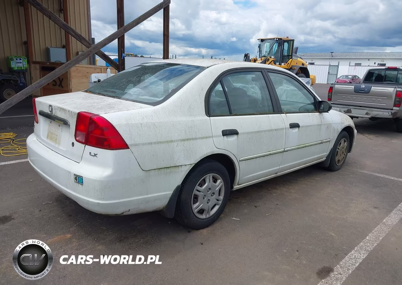 2001 Honda Civic Lx VIN:1HGES15501L021801 - 4