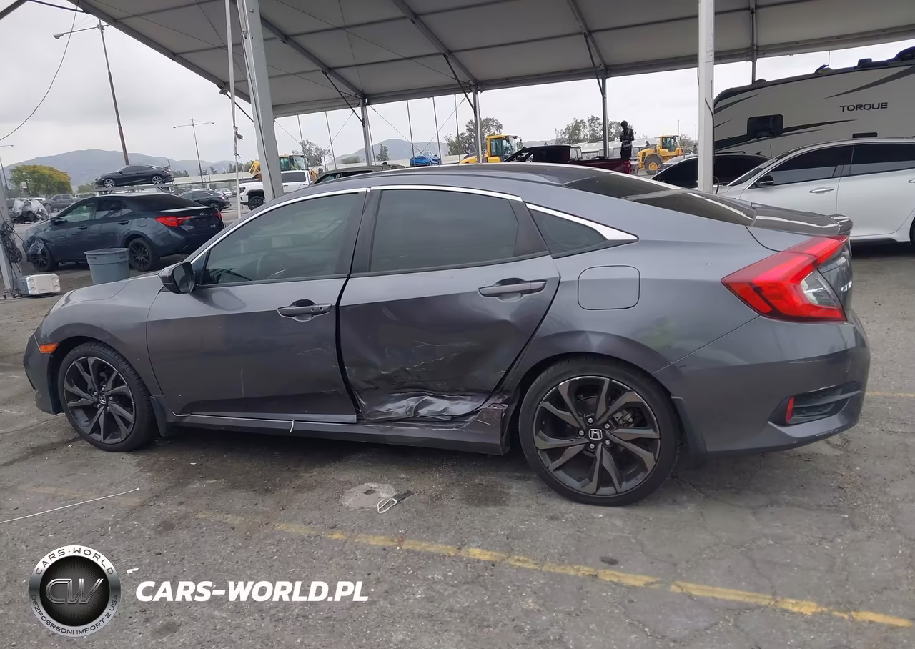 2020 Honda Civic Sport VIN:2HGFC2F83LH553463 - 14
