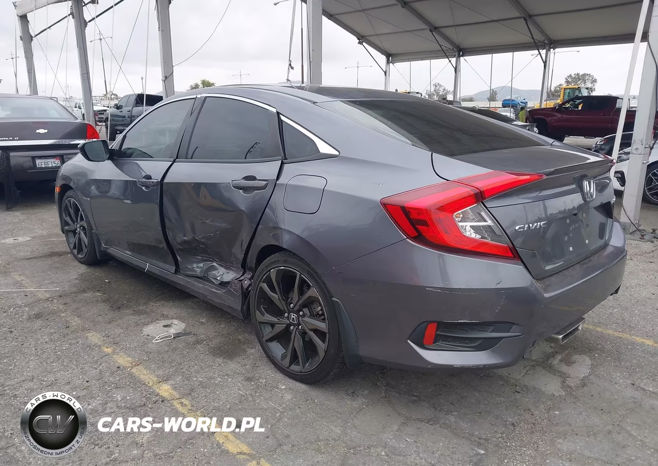 2020 Honda Civic Sport VIN:2HGFC2F83LH553463 - 3