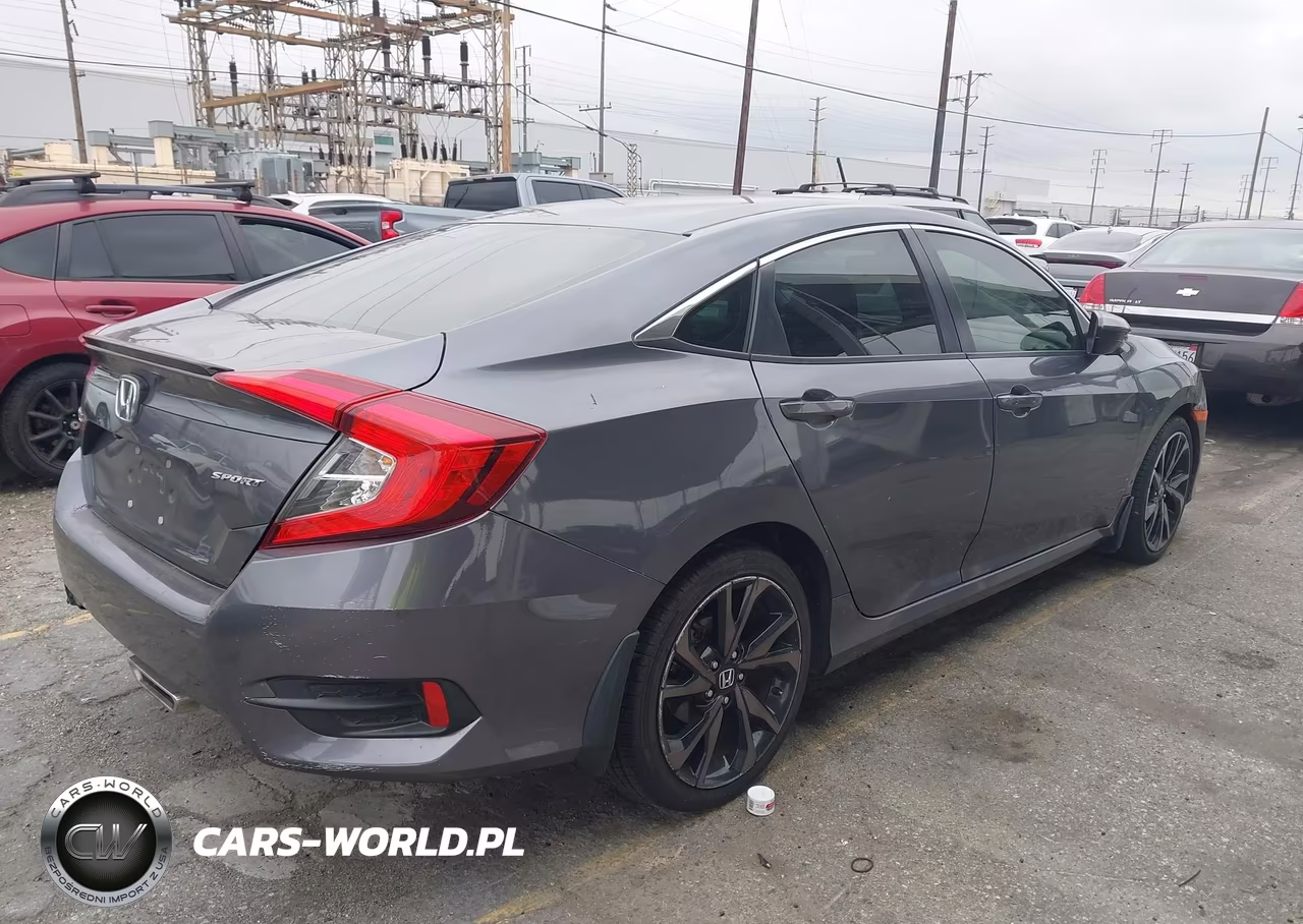 2020 Honda Civic Sport VIN:2HGFC2F83LH553463 - 4