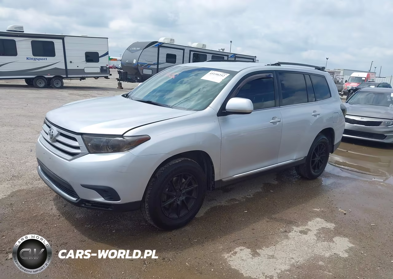 2013 Toyota Highlander Base V6 VIN:5TDZK3EH8DS102831 - 2