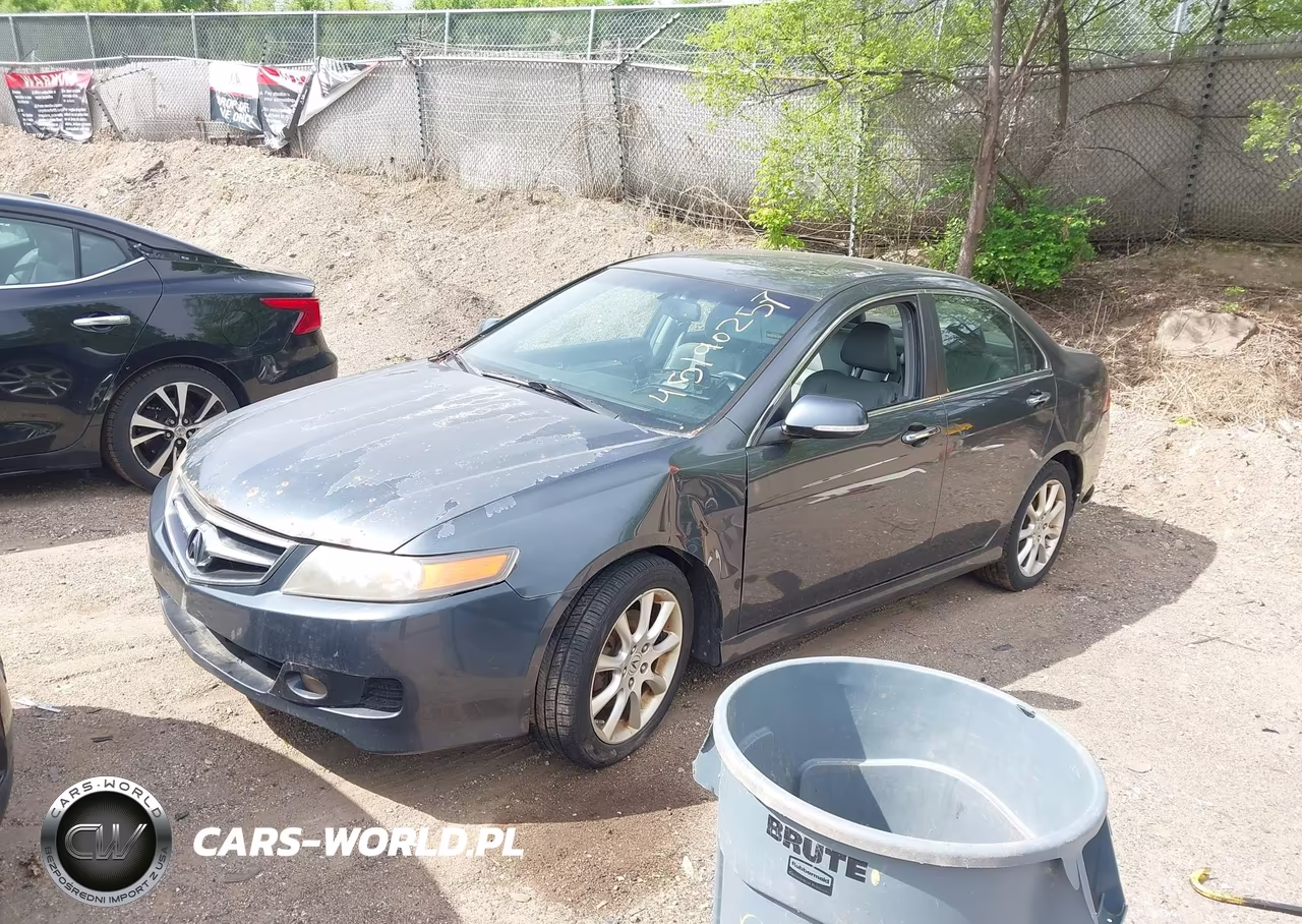 2007 Acura Tsx VIN:JH4CL96917C002460 - 2