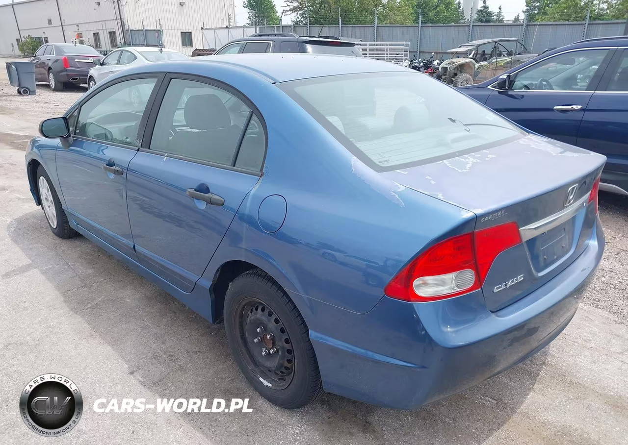 2010 Honda Civic Vp VIN:19XFA1F39AE051987 - 3