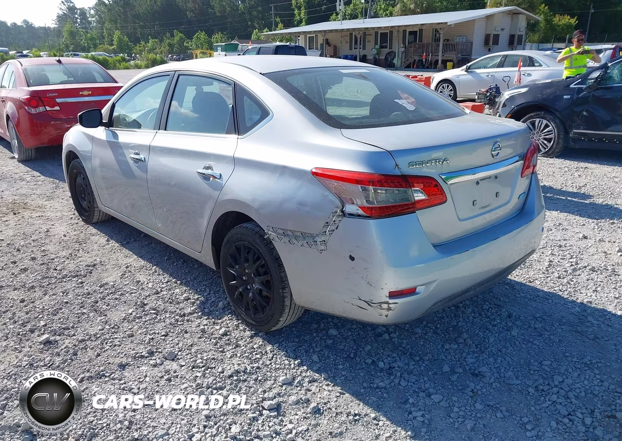 2014 Nissan Sentra S VIN:3N1AB7AP7EY251486 - 3