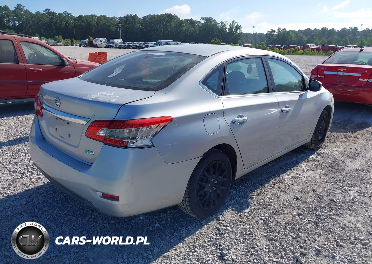 2014 Nissan Sentra S VIN:3N1AB7AP7EY251486 - 4