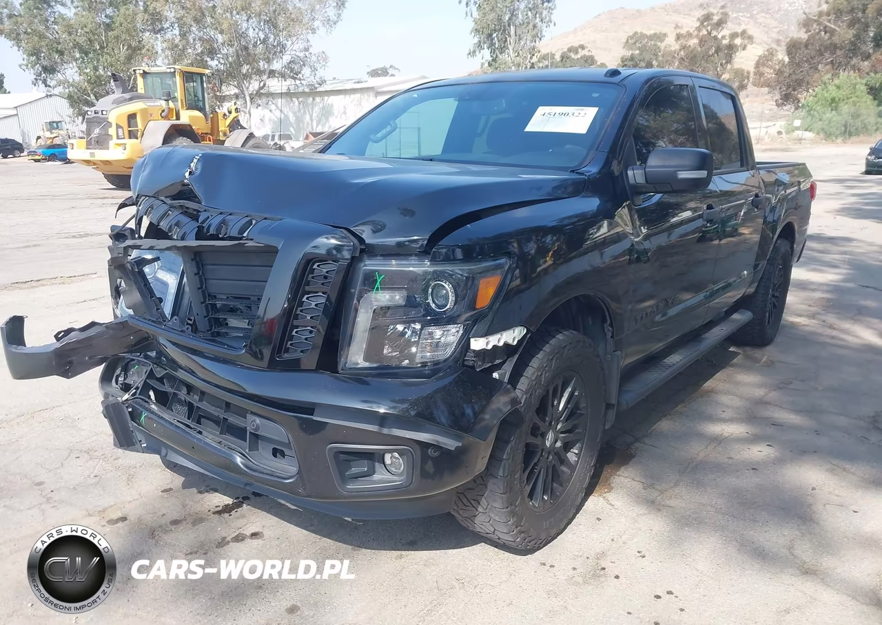 2018 Nissan Titan Sl VIN:1N6AA1E64JN535600 - 2
