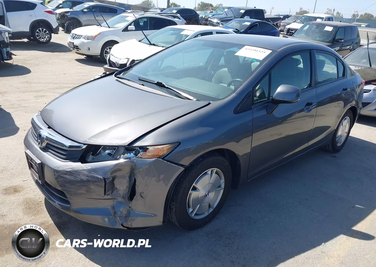 2012 Honda Civic Hf VIN:2HGFB2F67CH549014 - 2